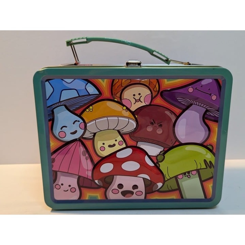 NEW Tin Mushroom‎ Lunchbox